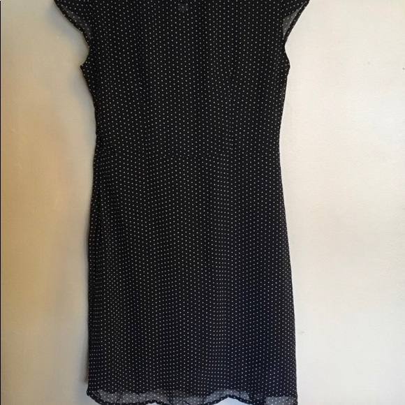H&M Retro 40s Black Polka Dot Dress - Picture 2 of 5